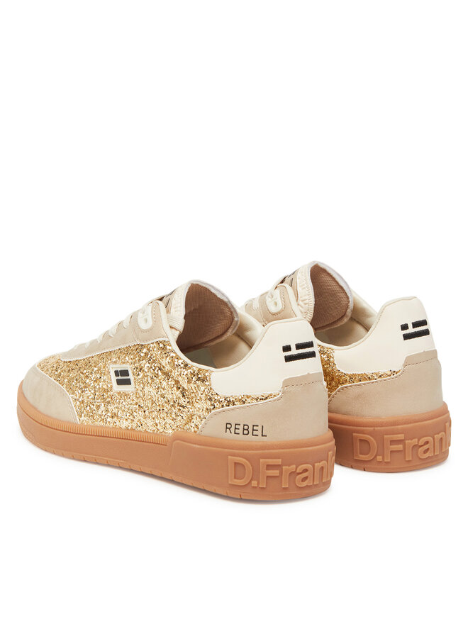 D.Franklin Sneakersy D.Franklin DFSH387007 Złoty