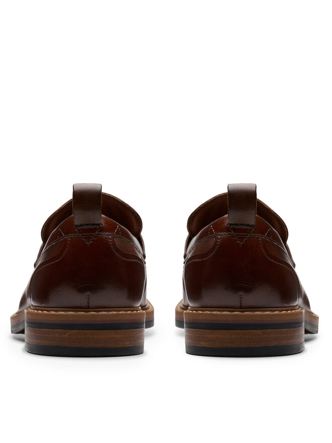 Мокасини Clarks Aldwin Step 26178430 Коричневий | evzuttya.com.ua