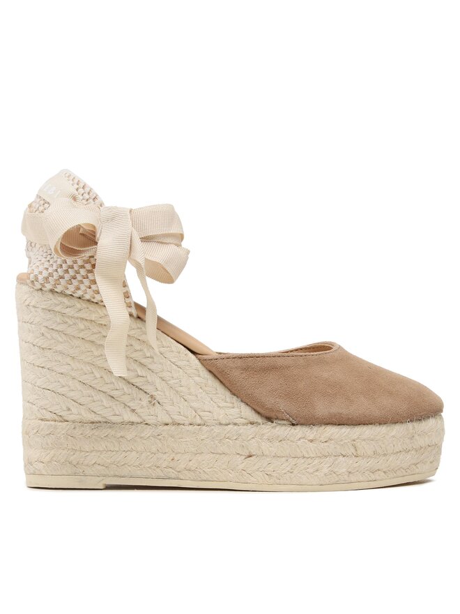 Manebi Espadrile Manebi Wedge Espadrilles W 1.9 WV Rjava