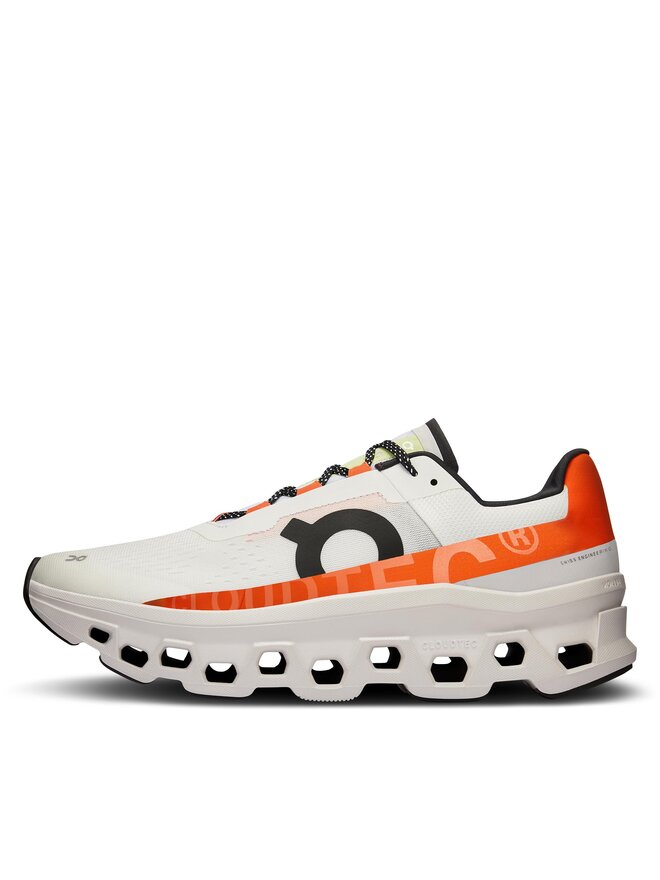 On Pantofi pentru alergare On Cloudmonster 6198086 Alb