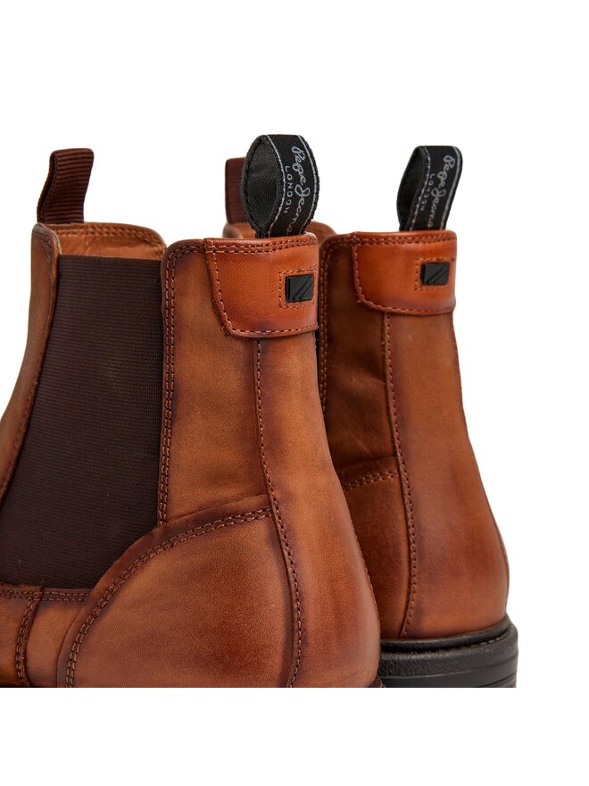 Pepe Jeans Botines Chelsea Pepe Jeans PMS50238 Marrón