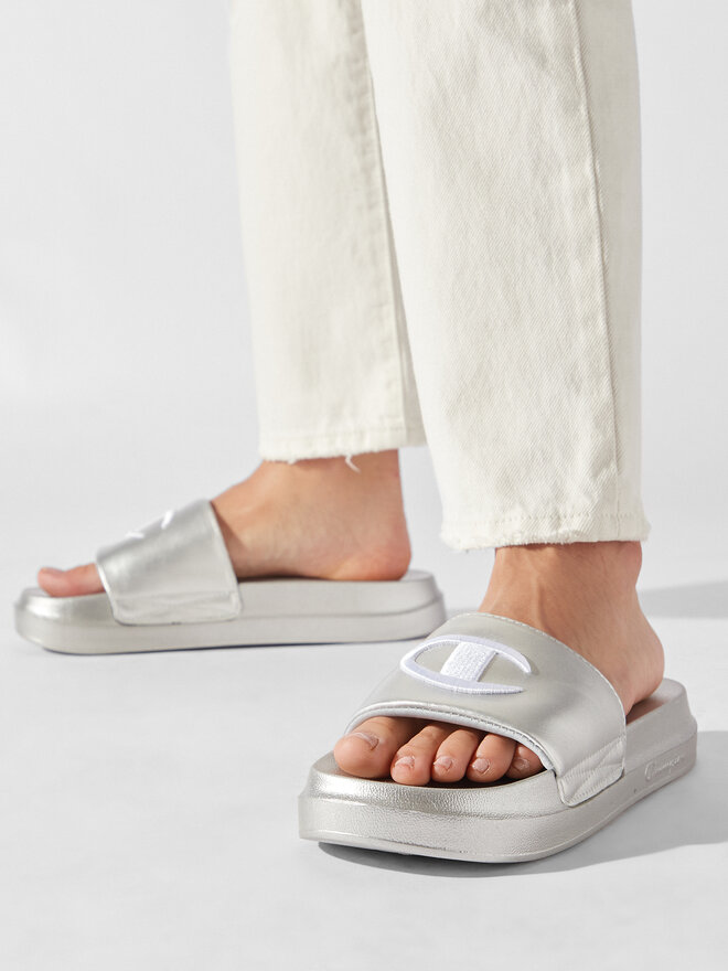 Champion Παντόφλες Champion S11561-EM007 Ασημί