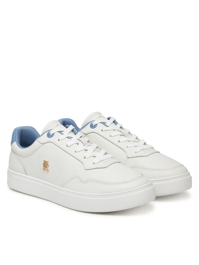 Tommy Hilfiger Αθλητικά Tommy Hilfiger Essential Elevated Court Sneaker FW0FW08680 Λευκό