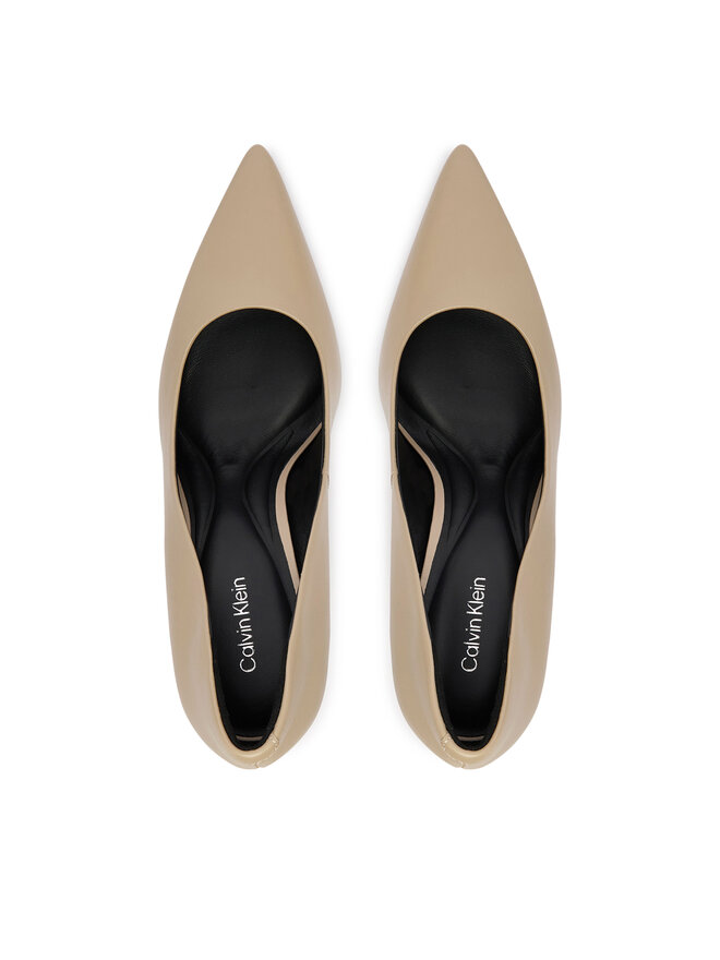 Calvin Klein High Heels Calvin Klein Ess Stiletto 90 HW0HW02608 Beige