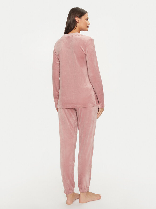 Selmark Selmark Πιτζάμα P8373 Ροζ Regular Fit