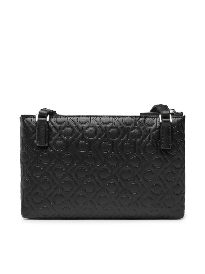 Calvin Klein Дамска чанта Calvin Klein Ck Must Crossbody Embossed K60K610188 Черен