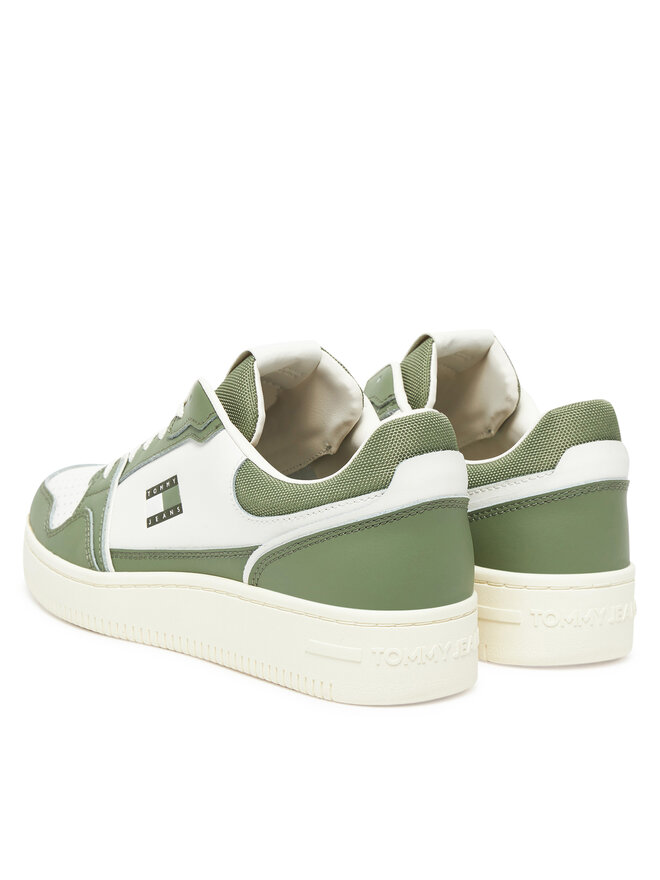 Tommy Jeans Sneakersy Tommy Jeans Tjm Retro Basket EM0EM01610 Bílá