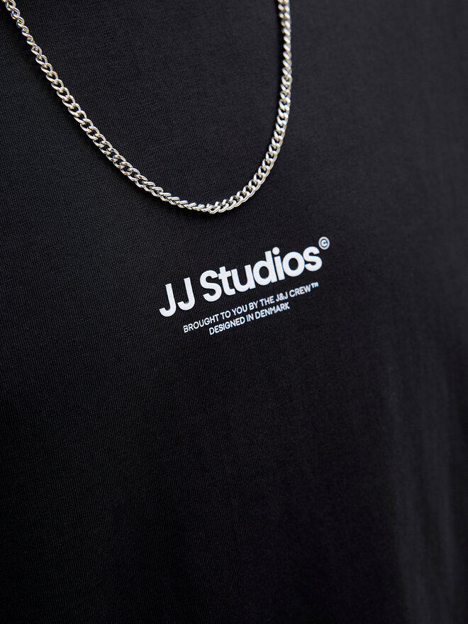 Jack&Jones Jack&Jones Camiseta Soho 12278787 Negro Relaxed Fit