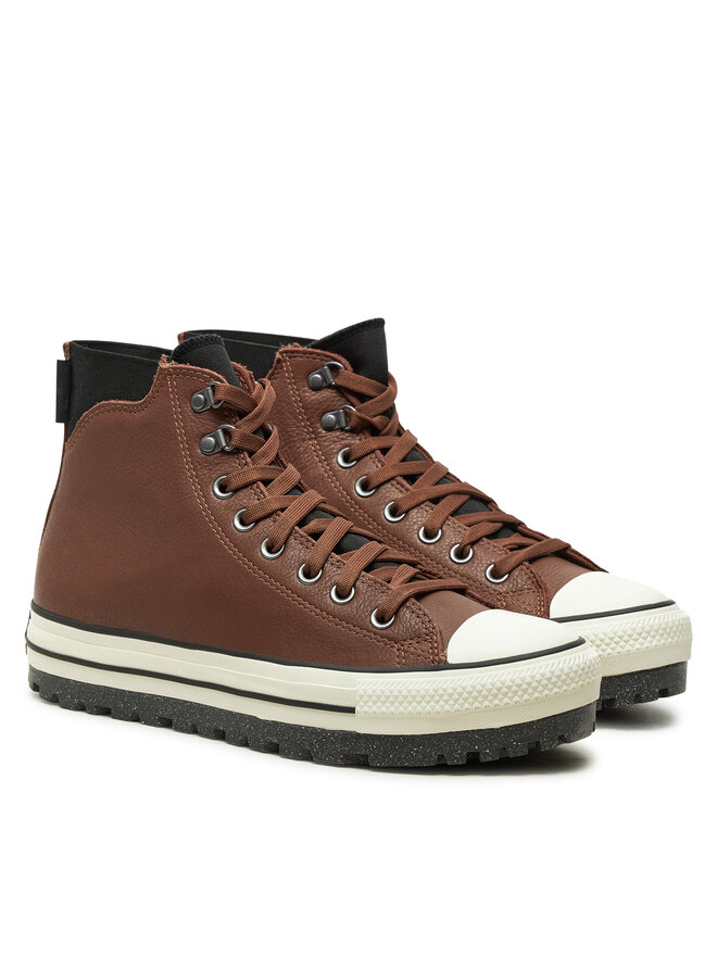Sneakers aus Stoff Converse Chuck Taylor All Star City Trek Waterproof A08559C Braun eschuhe