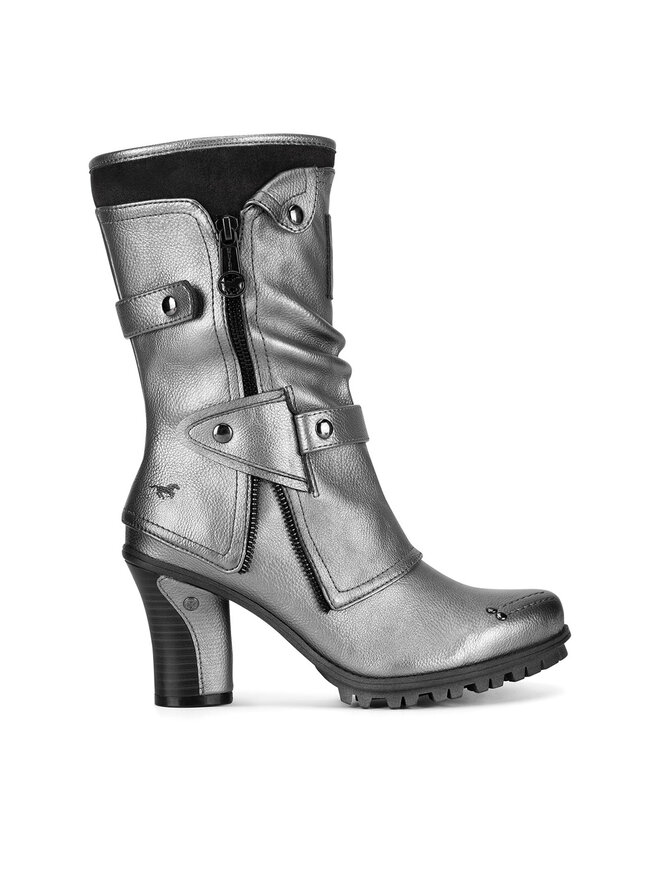 Mustang Botas altas Mustang 1141-606 Plata