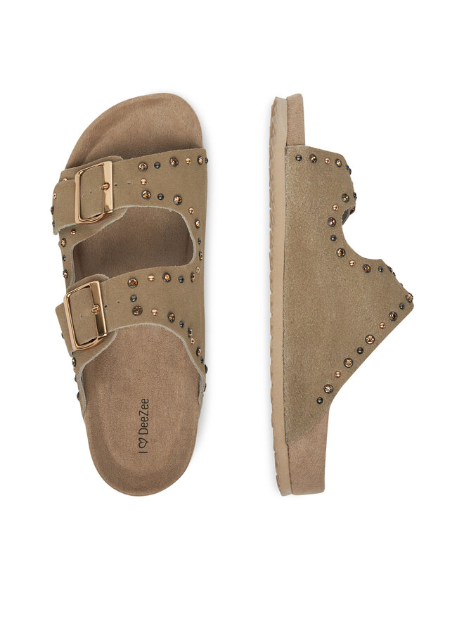 DeeZee Papucs DeeZee MXCR-203 Bézs