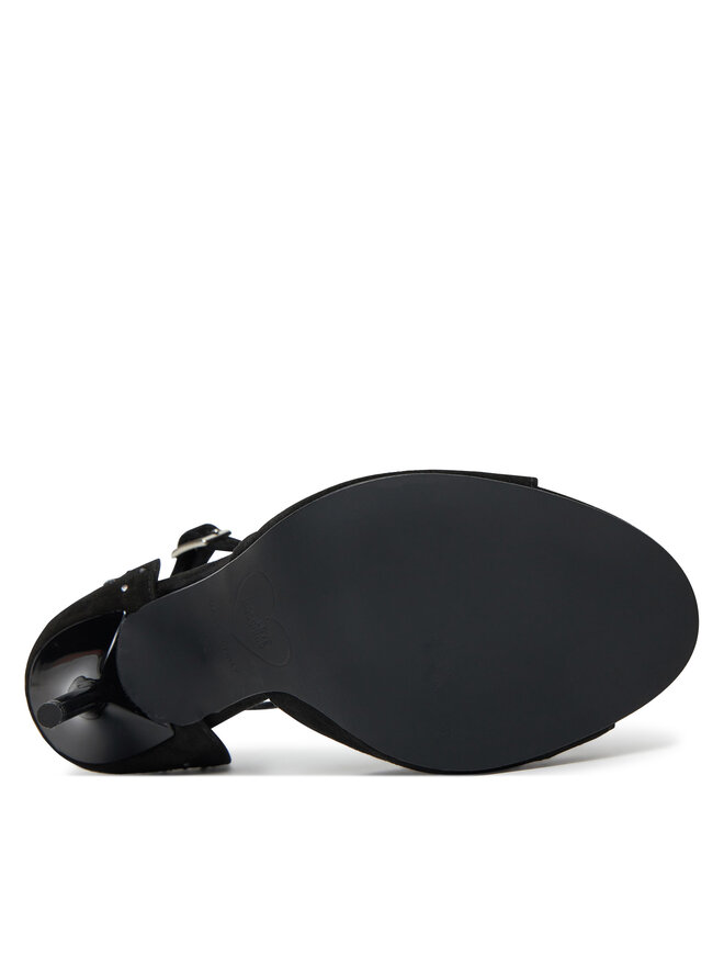 LOVE MOSCHINO Sandale LOVE MOSCHINO JA16119G0MJA0000 Negru