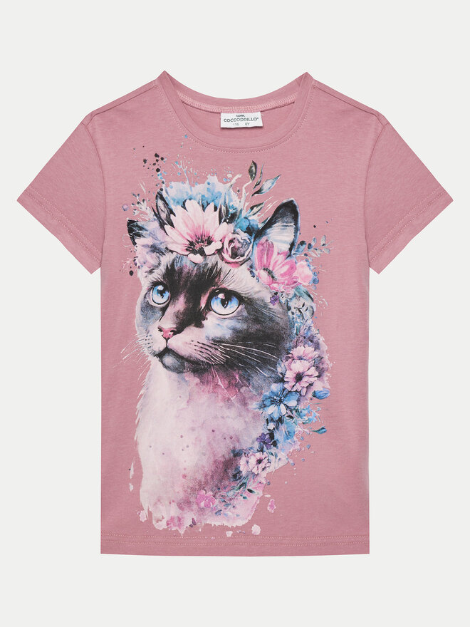Coccodrillo Coccodrillo T-Shirt WC5143217VGA Ροζ Regular Fit