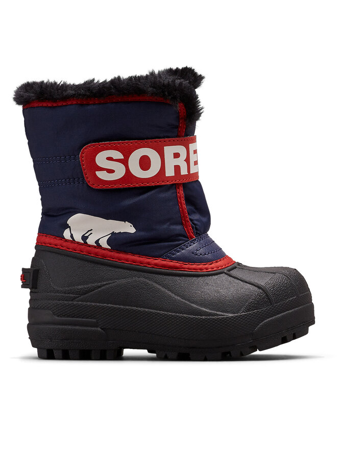 Sorel Μπότες Χιονιού Sorel Snow Commander™ Boot 2114101466 Σκούρο μπλε