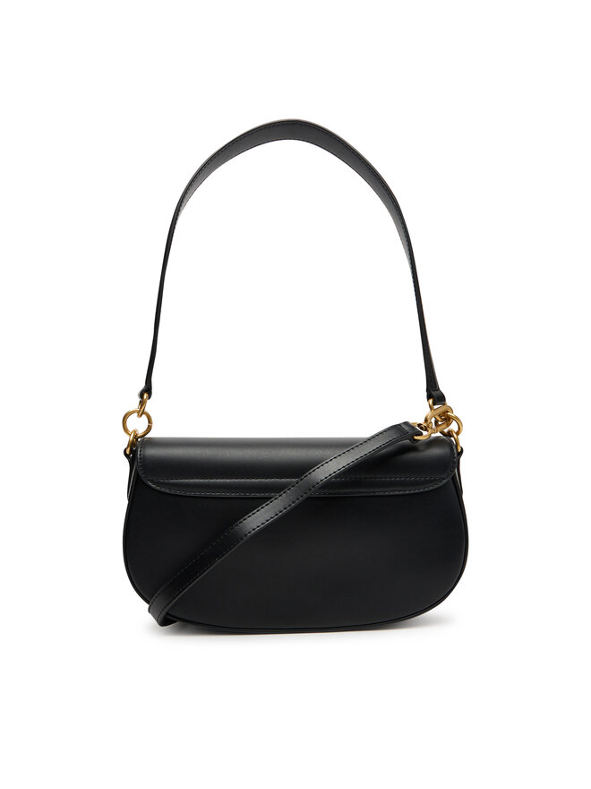Tommy Hilfiger Τσάντα Tommy Hilfiger Iconic Leather Crossover AW0AW18204 Μαύρο
