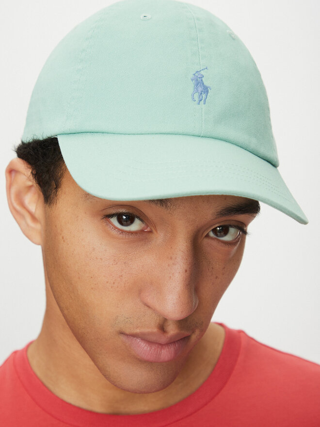 Polo Ralph Lauren Cappellino Polo Ralph Lauren Chino Ball Cap 710667709124 Verde