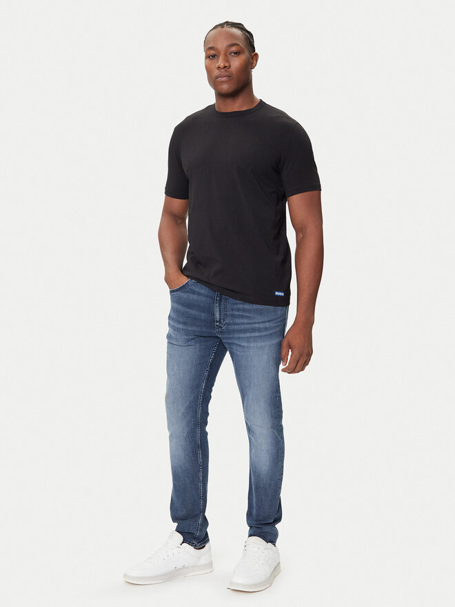 HUGO HUGO Pack de 2 camisetas Naolo 50546933 Negro Regular Fit