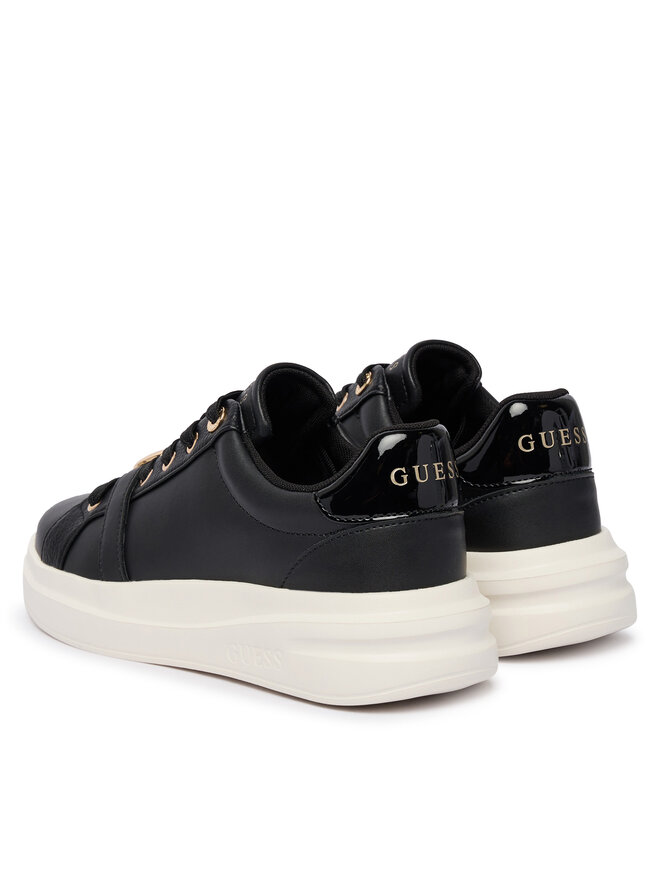 Guess Sneakers Guess FLFEZO LEA12 Schwarz