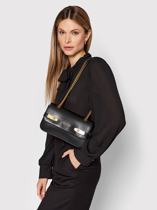 Сумка Guess Zadie Convertible Xbody Flap HWVB84 15210 Чорний