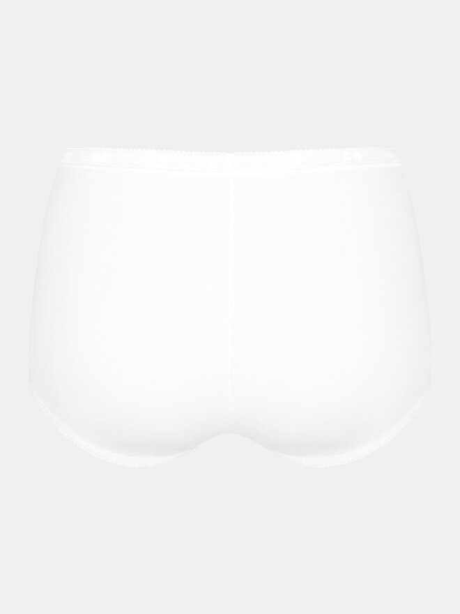 Sloggi Sloggi Klassischer Damenslip mit hoher Taille Basic 10007656 Weiß