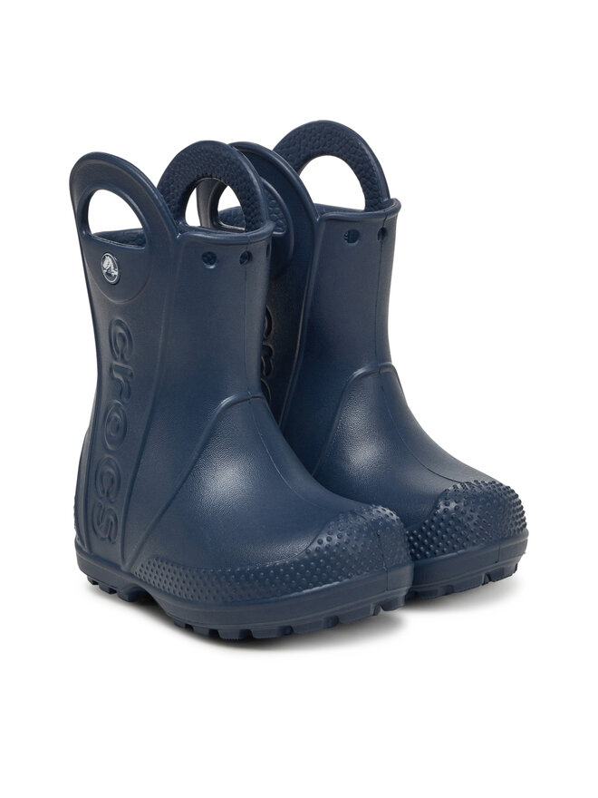 Crocs Kalosze Crocs Handle It Rain Boot T 211056 Granatowy