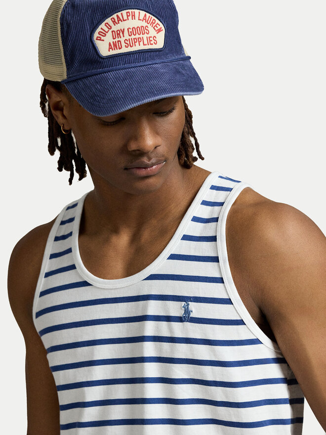 Polo Ralph Lauren Polo Ralph Lauren Tank top 710970699001 Σκούρο μπλε Classic Fit