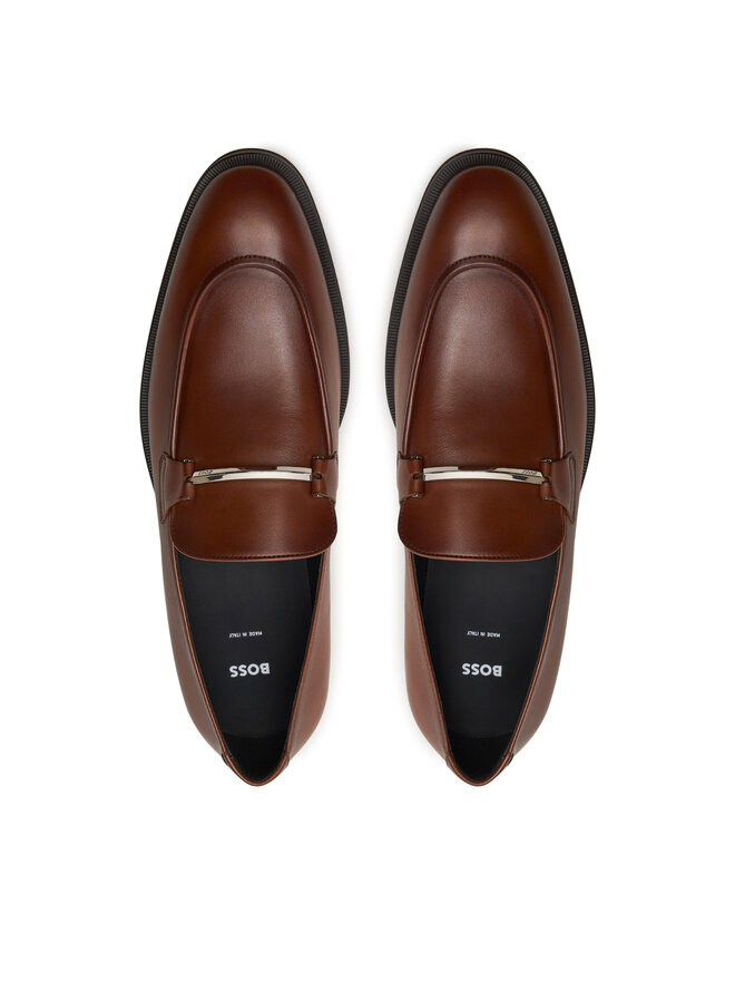 BOSS Slipper BOSS Derrek Loaf buvphw 50516463 Braun