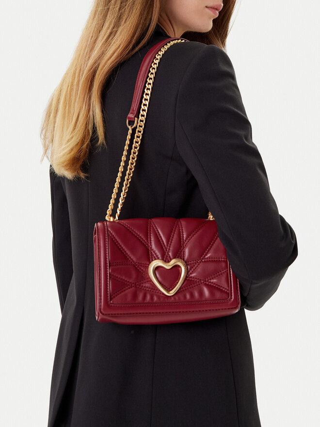 Eva Minge Handtasche Eva Minge EO-ALONDRA-KY163 Dunkelrot