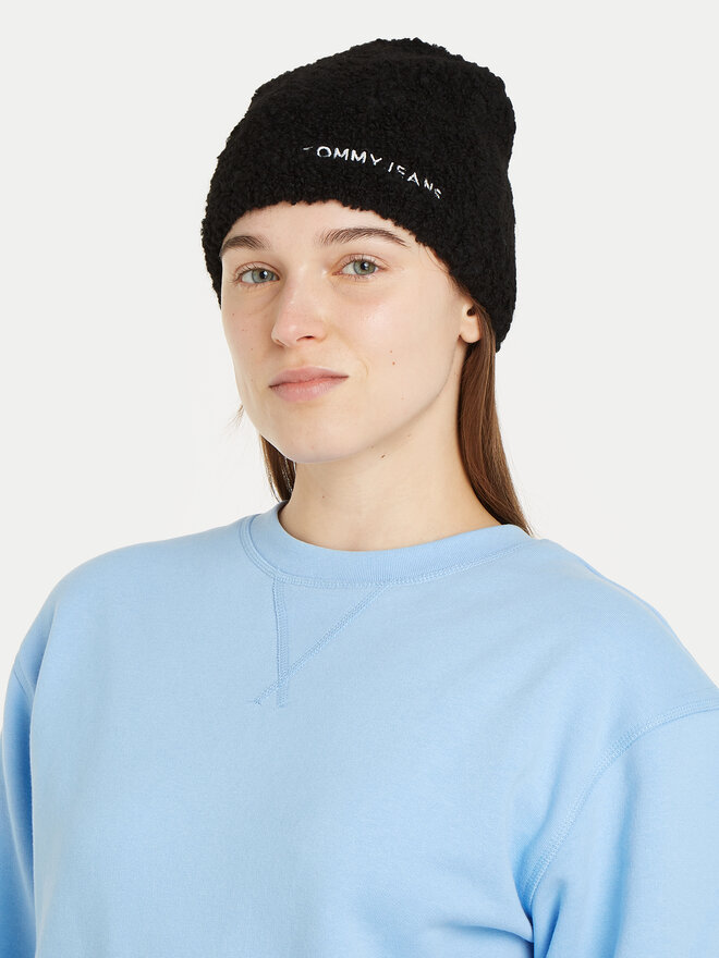 Tommy Jeans Шапка Tommy Jeans AW0AW17058 Черен