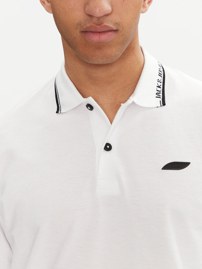 Jack&Jones Jack&Jones Polo Pacer 12273303 Λευκό Regular Fit