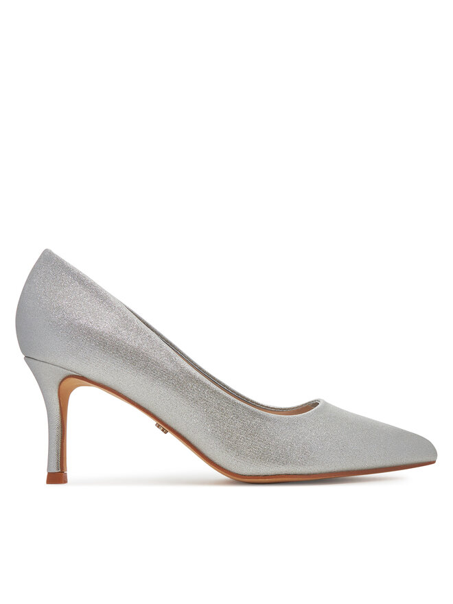DeeZee Szpilki DeeZee BK-0807-1 Srebrny