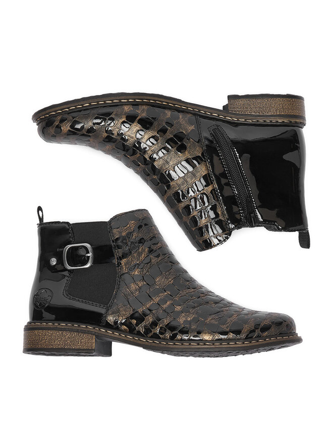 Rieker Stiefeletten Rieker CEO-Z4965-90 Dunkelbraun