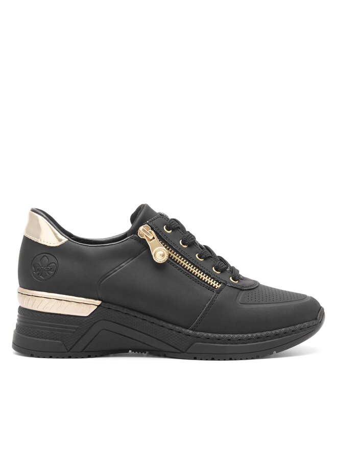 Rieker Sneakersy Rieker N4305-00 Černá