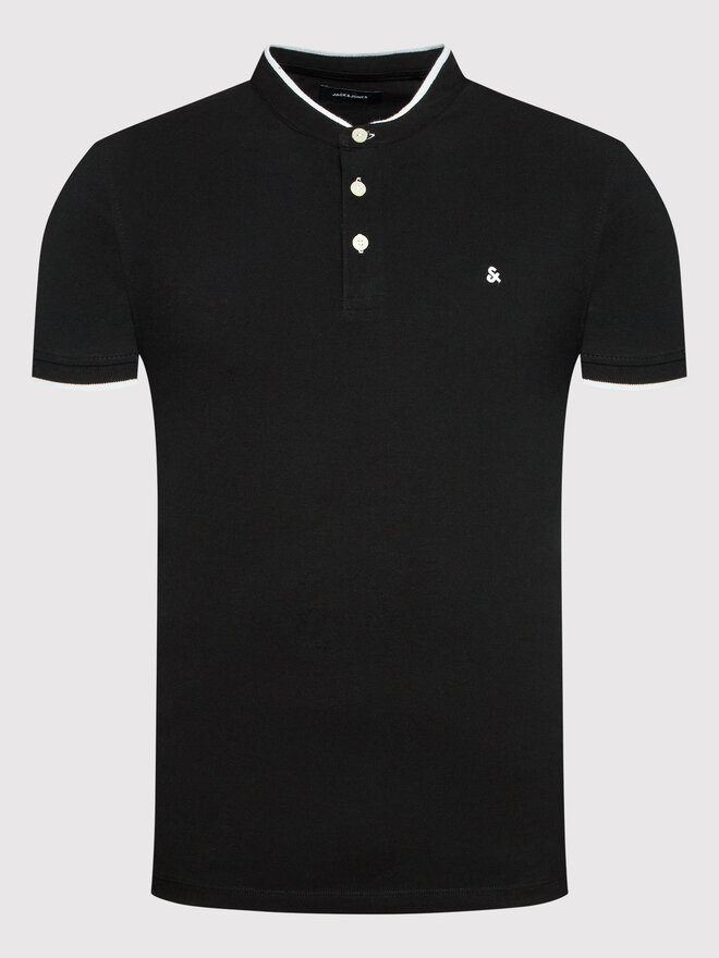 Jack&Jones Jack&Jones Polo marškinėliai Paulos 12199711 Juoda Regular Fit