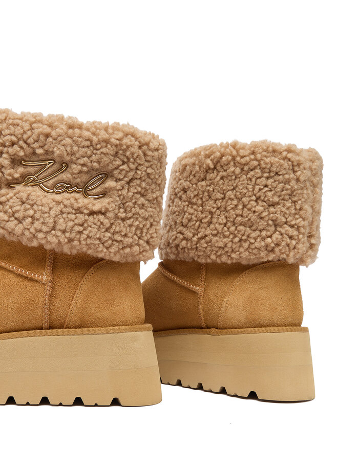 KARL LAGERFELD Μπότες Χιονιού KARL LAGERFELD KL48653 Καφέ