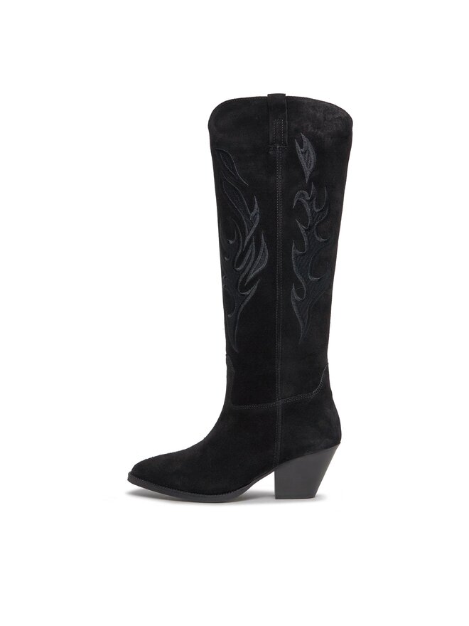 Bronx Kovbojská obuv Bronx High boots 14297-C Černá
