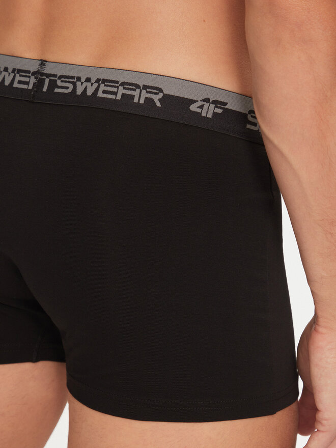4F 4F 2er-Set Boxershorts 4FWMM00UBXSM051 Schwarz
