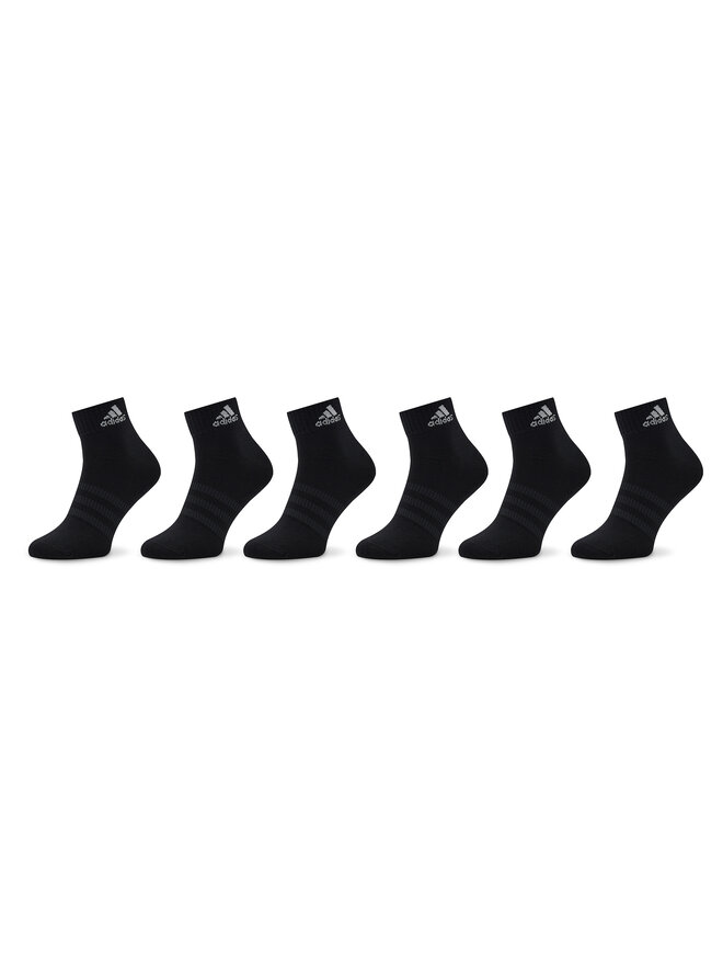 adidas Skarpety Niskie Unisex adidas Thin and Light Sportswear Ankle Socks 6 Pairs IC1293 Czarny