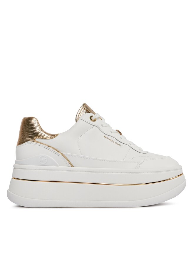 MICHAEL Michael Kors Сникърси MICHAEL Michael Kors Hayes Lace Up 43R4HYFS2L Бял