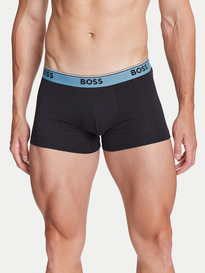 BOSS BOSS 3 darab boxer 50531684 Fekete