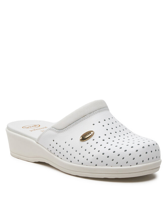 Scholl Chanclas Scholl W Clog Back Guard F20002 1065 Blanco