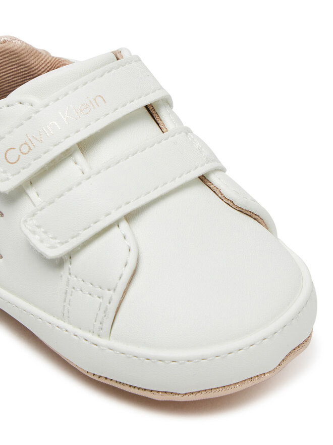 Calvin Klein Jeans Sneakers Calvin Klein Jeans Low Cut Velcro V0A9-82005-1582 Alb