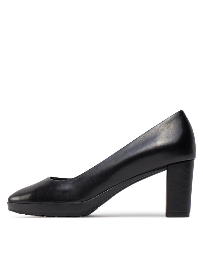 Geox Czółenka Geox D Walk Pleasure 60 D35TED 000Y3 C9999 Czarny