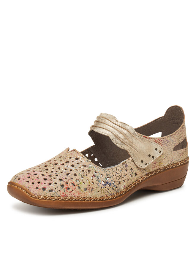 Rieker Pantofi Rieker 41399-92 Bej