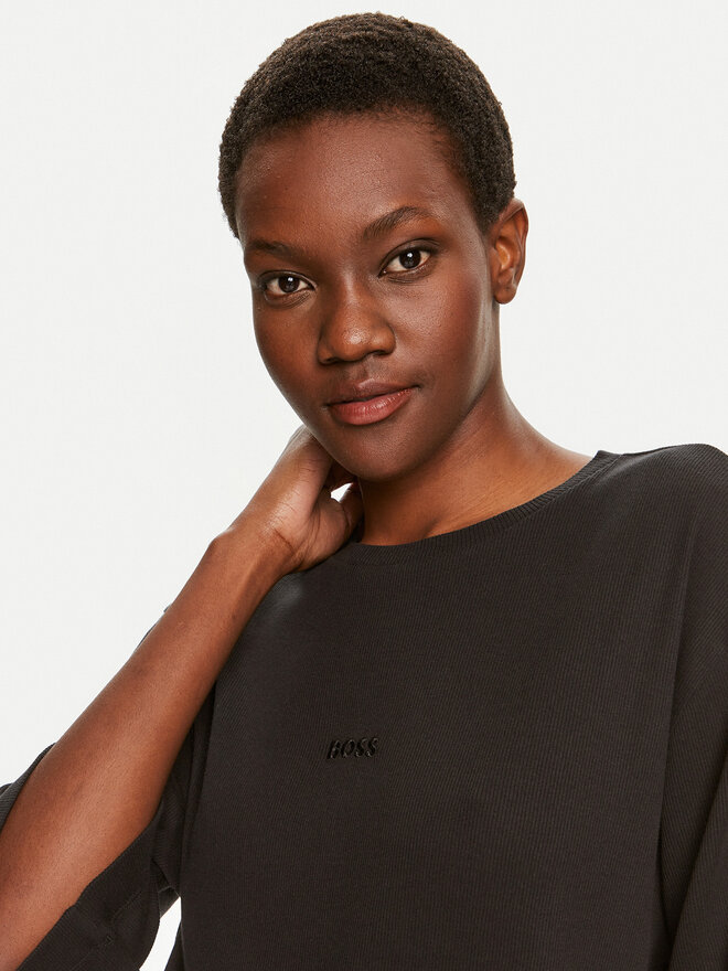 BOSS Boss Nachthemd Betty 50520250 Schwarz Relaxed Fit