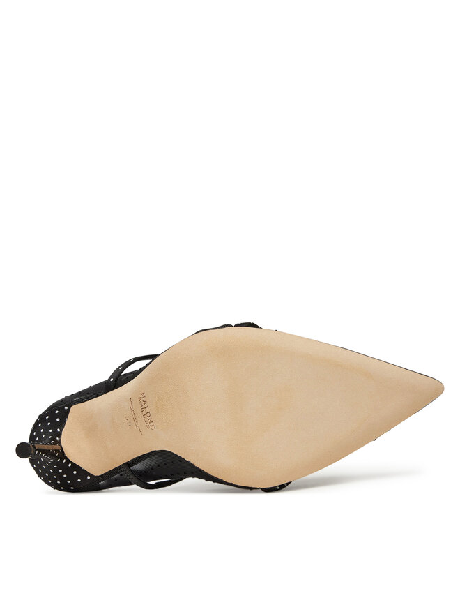 MALONE SOULIERS Papucs MALONE SOULIERS Maureen 100-351 Fekete