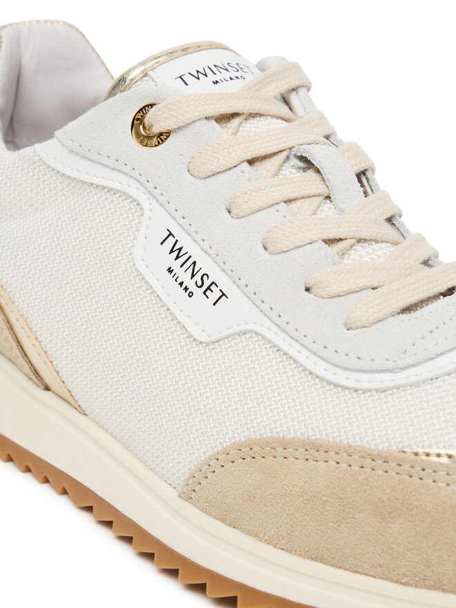 TWINSET Снікерcи TWINSET 252TCP028 Білий