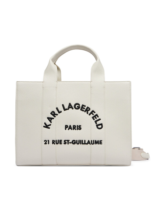 KARL LAGERFELD Handtasche KARL LAGERFELD B1W30041 Weiß
