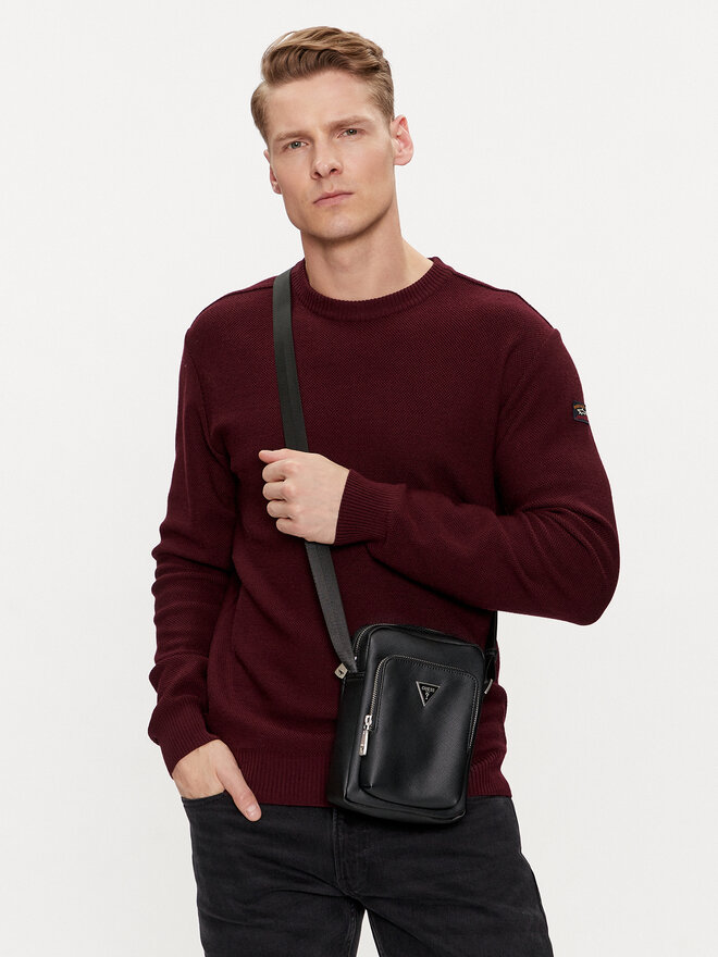Guess Torbica za okrog pasu Guess HMMISA P4263 Črna