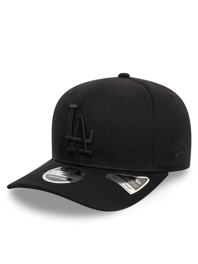 New Era Czapka z daszkiem New Era Los Angeles Dodgers Monochrome 9Seventy 60595447 Czarny